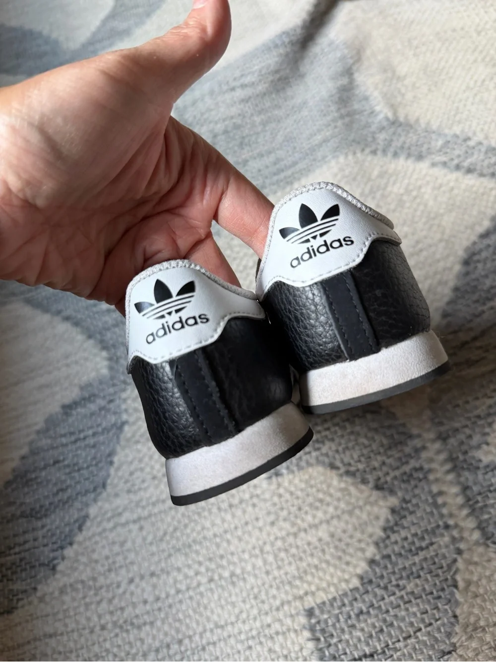Adidas Shoes Toddler 8K Black Lace Soccer Casual Cool School Park Play